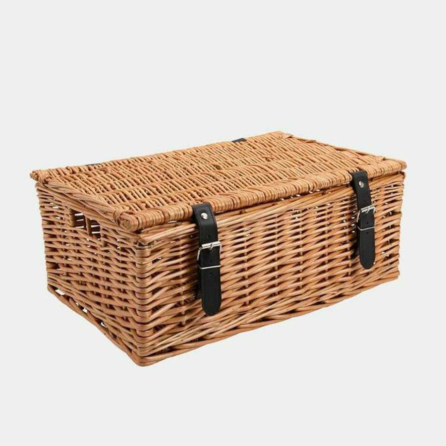Please pack my hamper in a 14" wicker basket