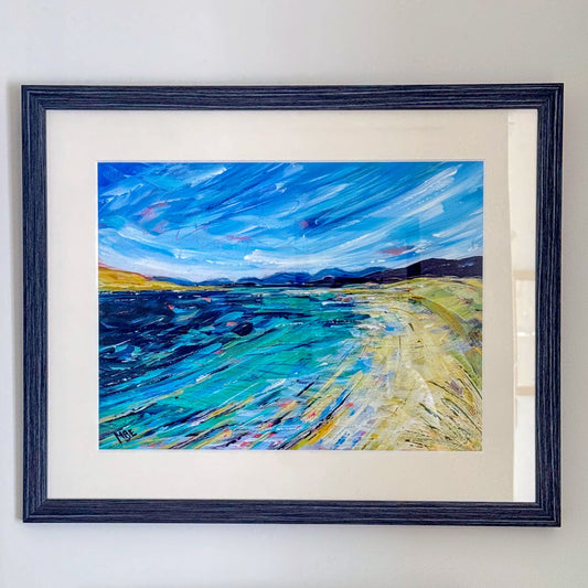 Berneray Beach Outer Hebrides by Madeleine Braithwaite-Exley