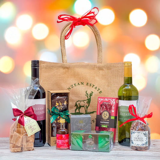 Christmas Wine and Nibbles Hamper
