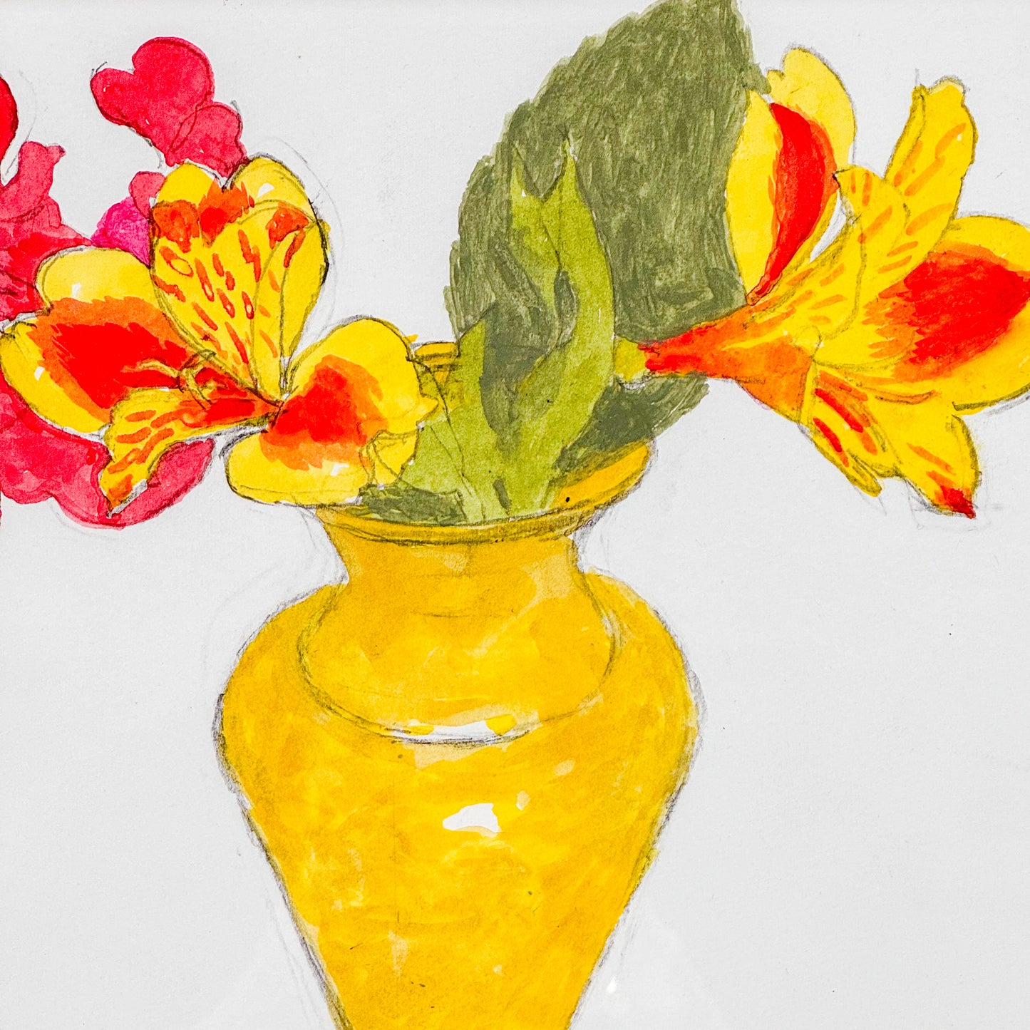 Clara's Flowers by John Paul Raine