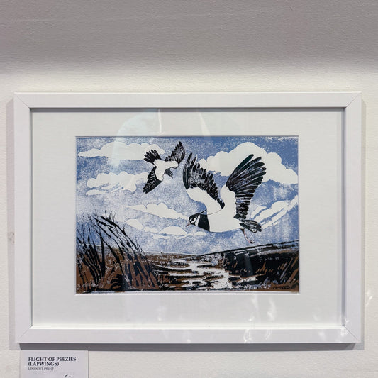 Flight of The Peezies (Lapwings) by Wendy E Harmon