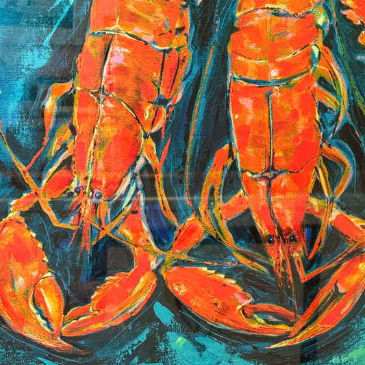 Lobster Trio by Madeleine Braithwaite-Exley