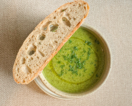 Courgette & Wild Garlic Soup