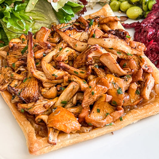 Foraged Chanterelle Tartlets