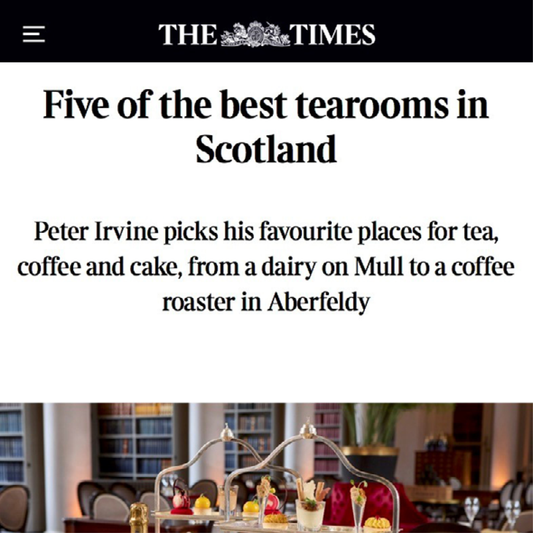 Finzean Farm Shop featured in the Times