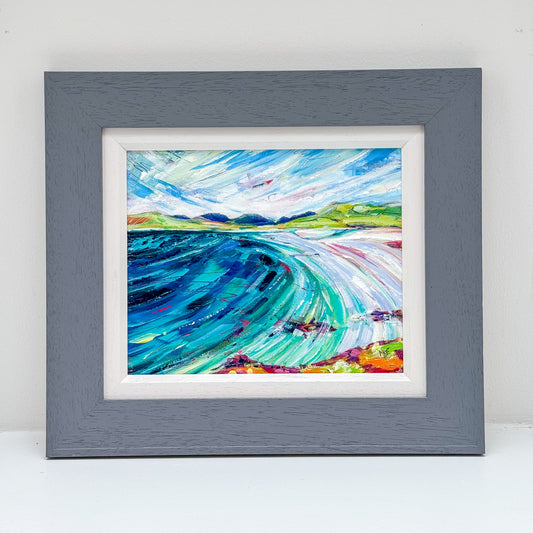 Clouds over Luskentyre by Madeleine Braitwaithe-Exley