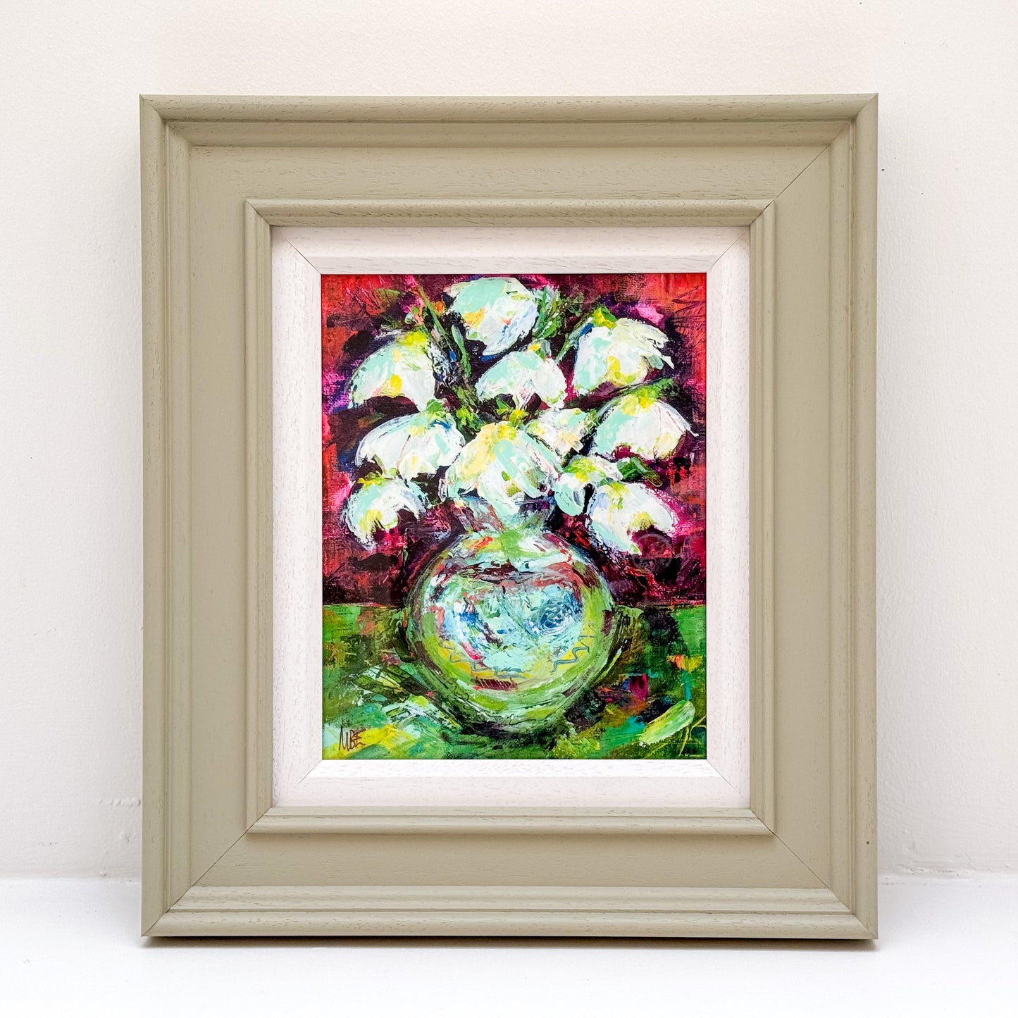 Double Headed Snowdrops by Madeleine Braithwaite-Exley