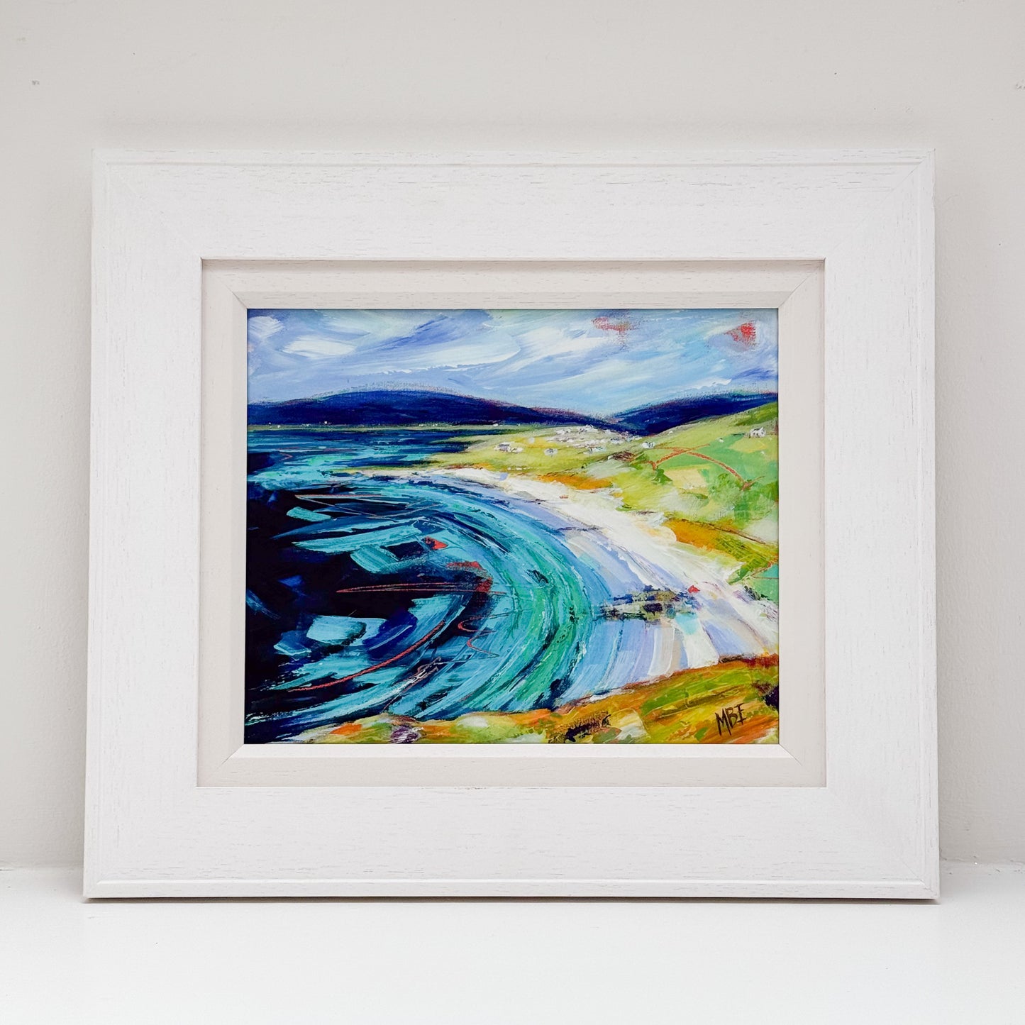 Eriskay Beach by Madeleine Braithwaite Exley