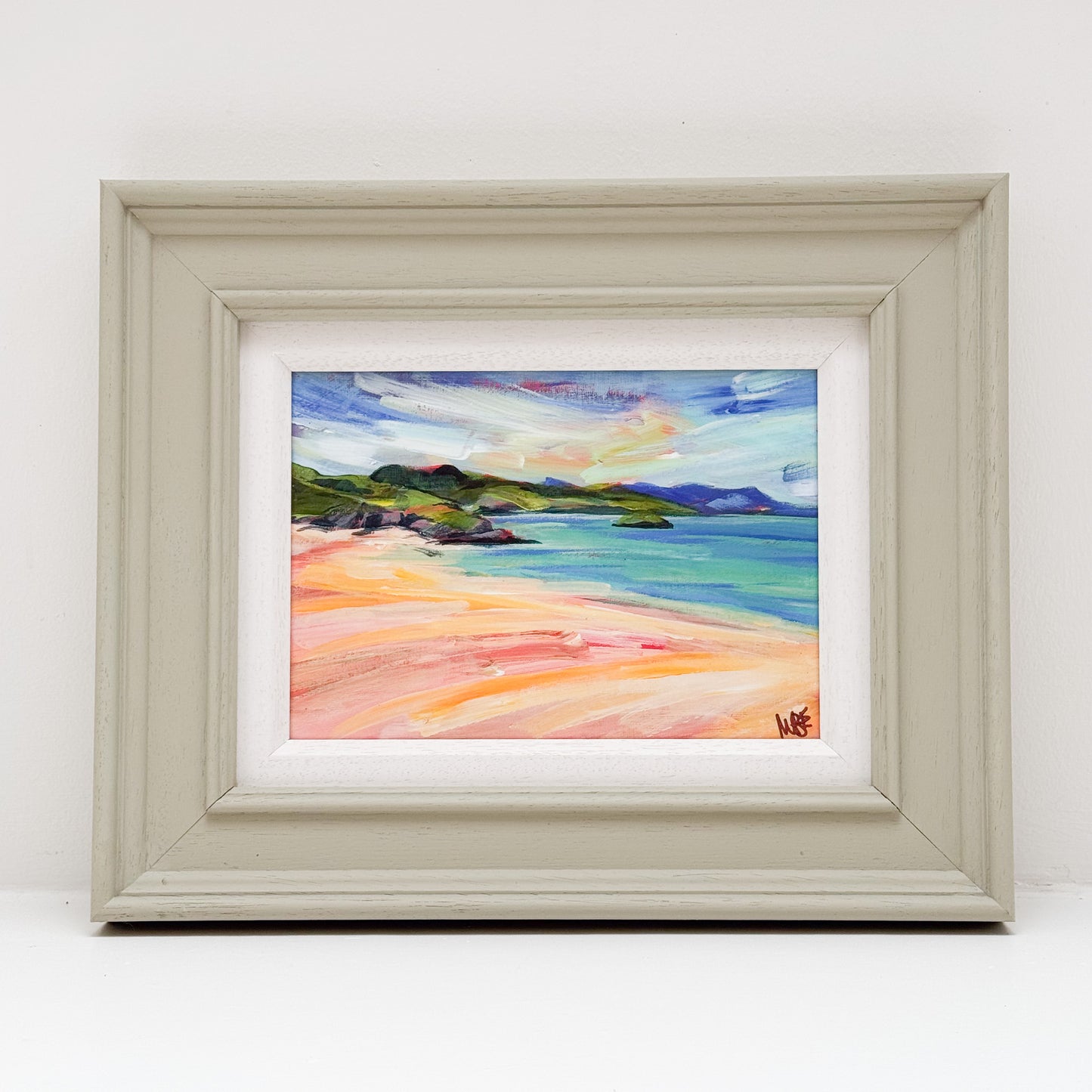 Gairloch Beach (North End) by Madeleine Braithwaite Exley