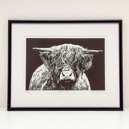 Highland Cow by Carine Eunson