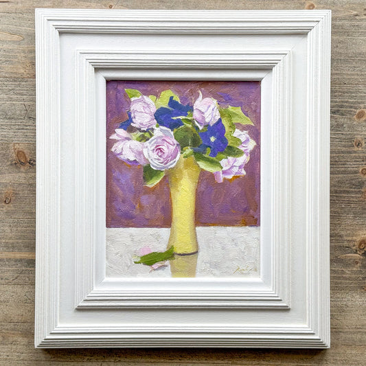 Roses and Clematis by John Paul Raine