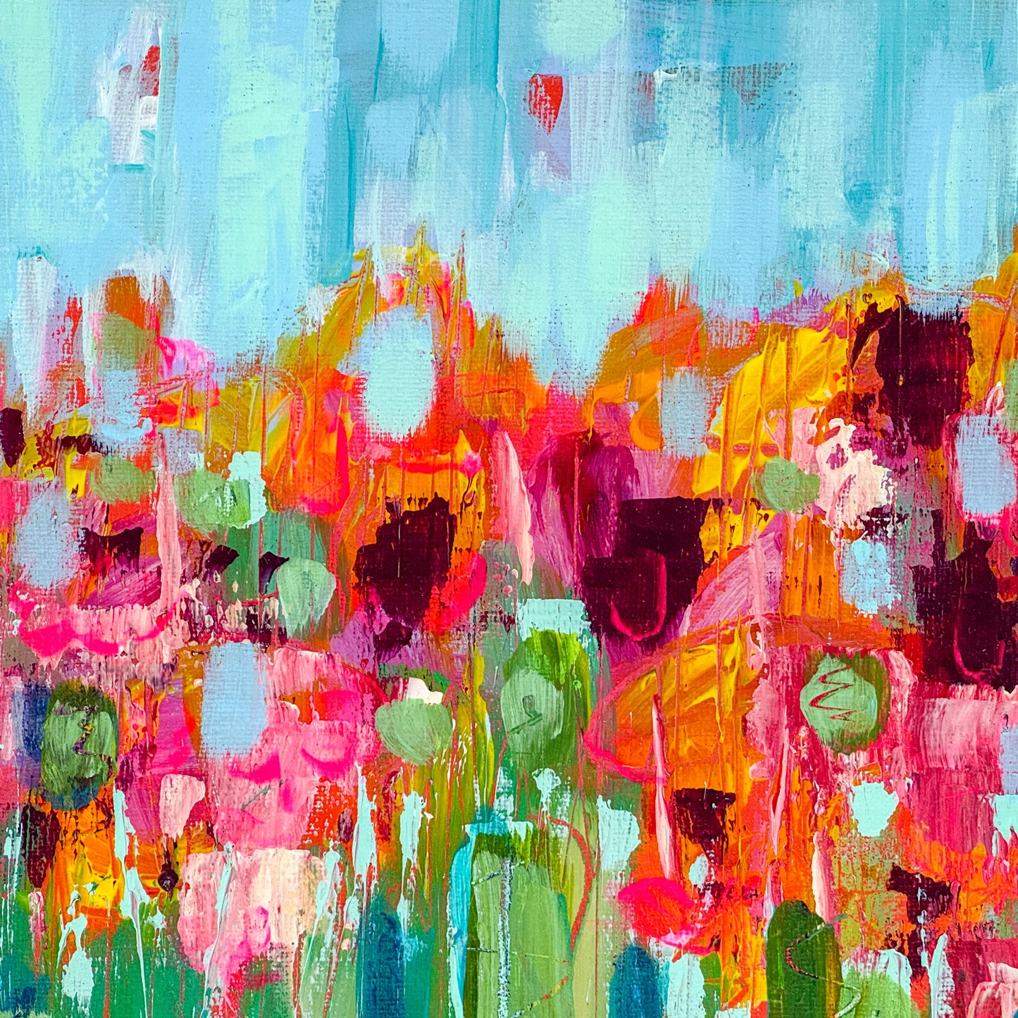 Summer Primula by Madeleine Braithwaite-Exley